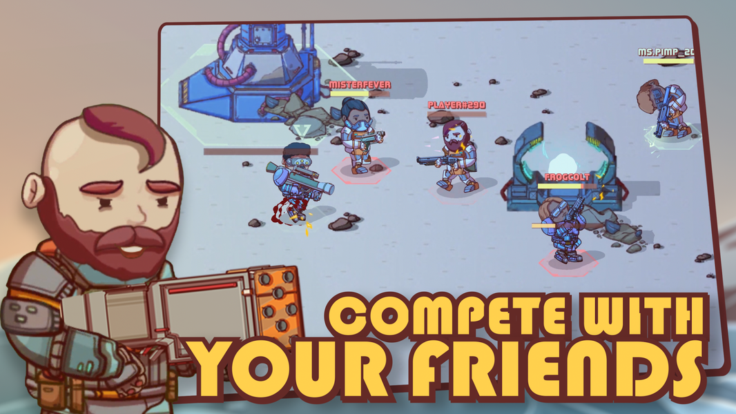 Resource War: soul squad alpha - Gameplay image of android game