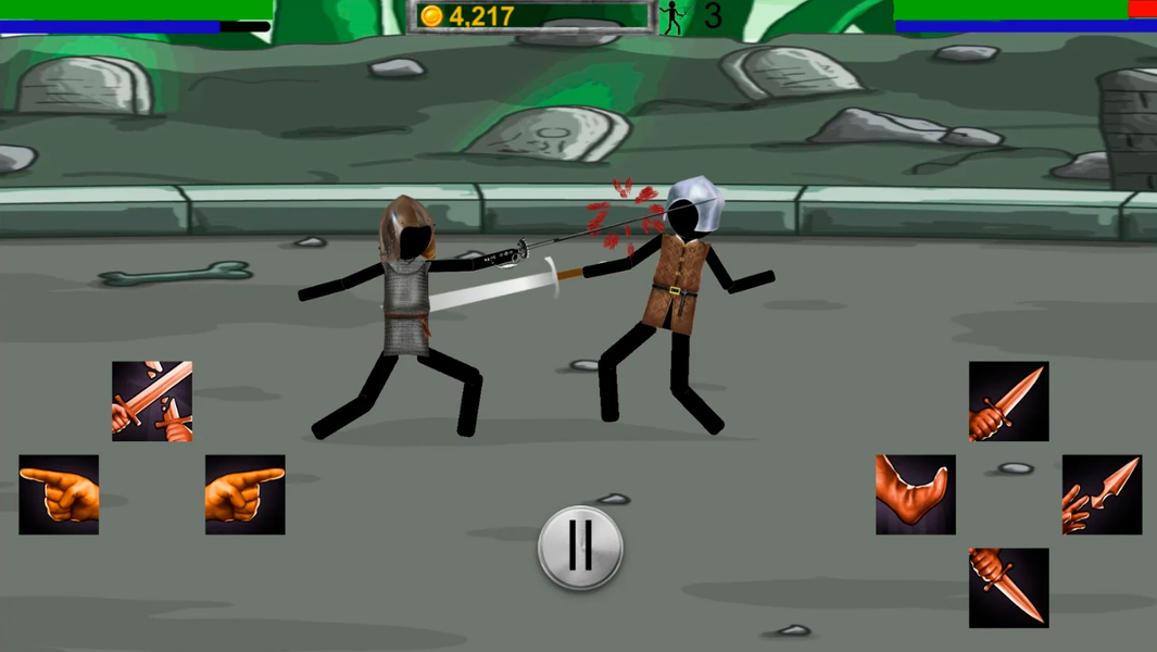 Stickman Sword Duel - عکس بازی موبایلی اندروید