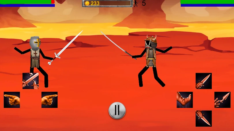 Stickman Sword Duel - عکس بازی موبایلی اندروید