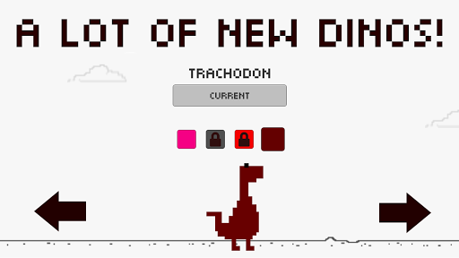Jumping Dino - Gameplay image of android game