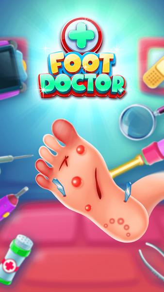 Foot Surgery Doctor Care Game! - Gameplay image of android game