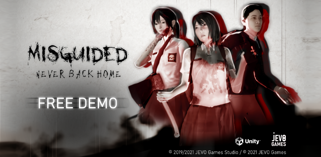 Misguided Never back home DEMO - Gameplay image of android game