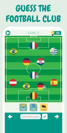 Guess The Football Team - 2024 - Gameplay image of android game