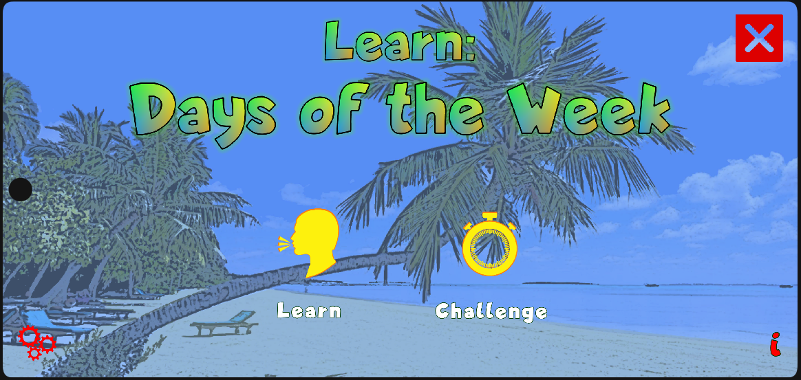 Learn: Days of the Week - عکس بازی موبایلی اندروید