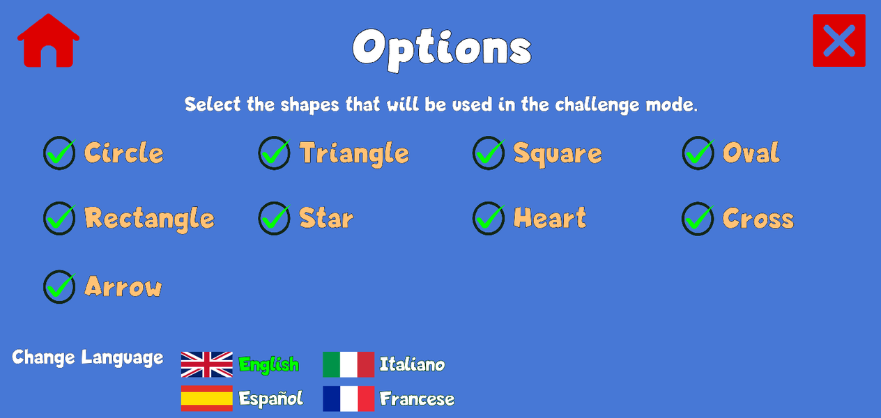 Learn: Shapes - عکس بازی موبایلی اندروید