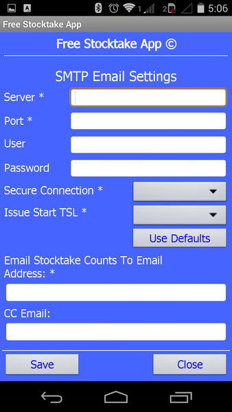 Stocktake App - عکس برنامه موبایلی اندروید