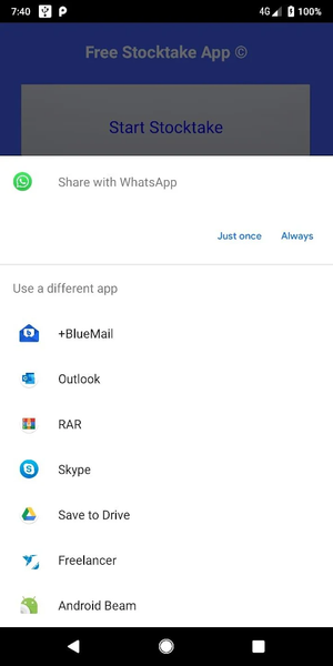 Stocktake App - عکس برنامه موبایلی اندروید