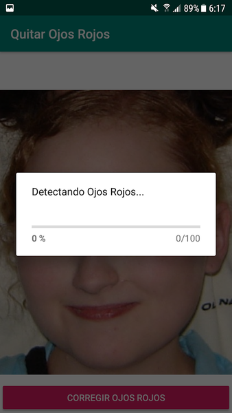 Remove Red Eyes - Image screenshot of android app