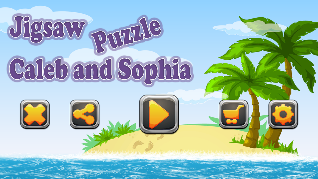 Jigsaw Puzzle Caleb and Sophia - عکس بازی موبایلی اندروید