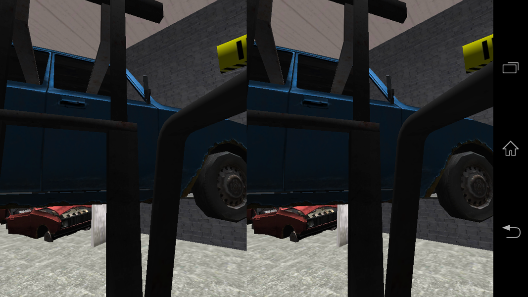 VR Forklift Simulator Demo - Gameplay image of android game