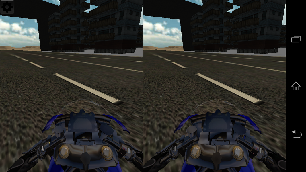 VR Motorbike Demo - عکس بازی موبایلی اندروید