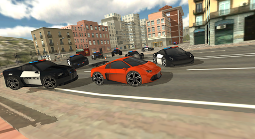 Cops and Bank Robbers Pursuit - Gameplay image of android game
