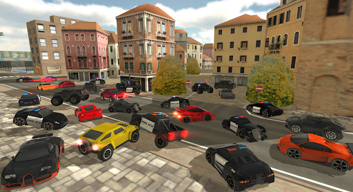 Cops and Bank Robbers Pursuit - Gameplay image of android game