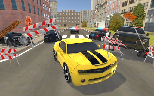 Police Chase: Thief Pursuit - Gameplay image of android game