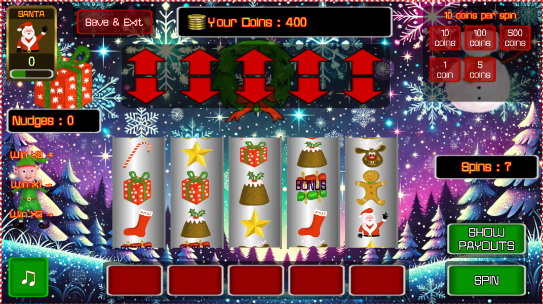 Slots Seasoned Slots - Gameplay image of android game