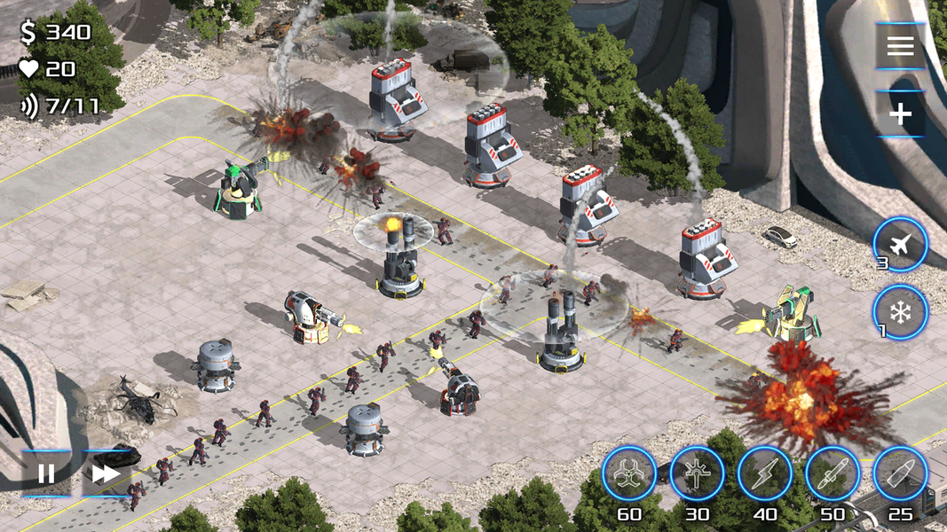 Rush Defense - Legend Zone TD - عکس بازی موبایلی اندروید