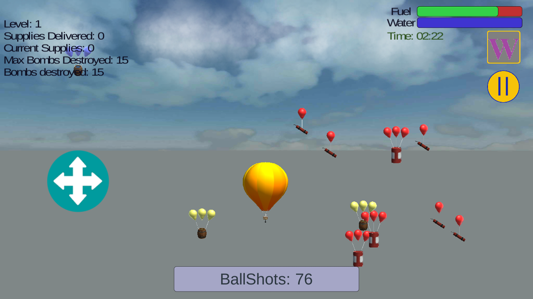 Sky Balloon Missions - عکس بازی موبایلی اندروید