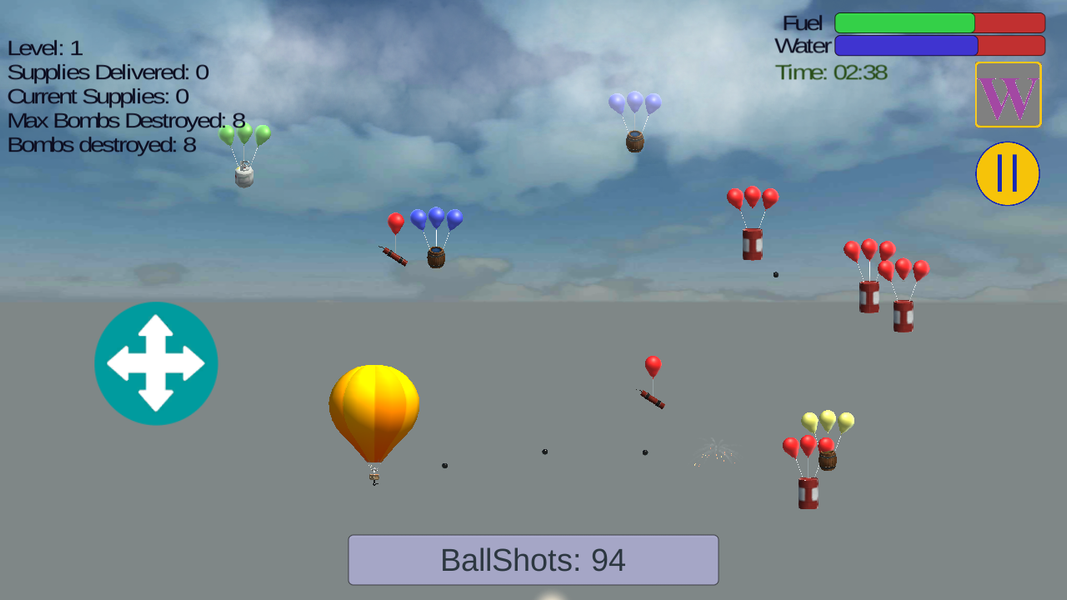 Sky Balloon Missions - عکس بازی موبایلی اندروید