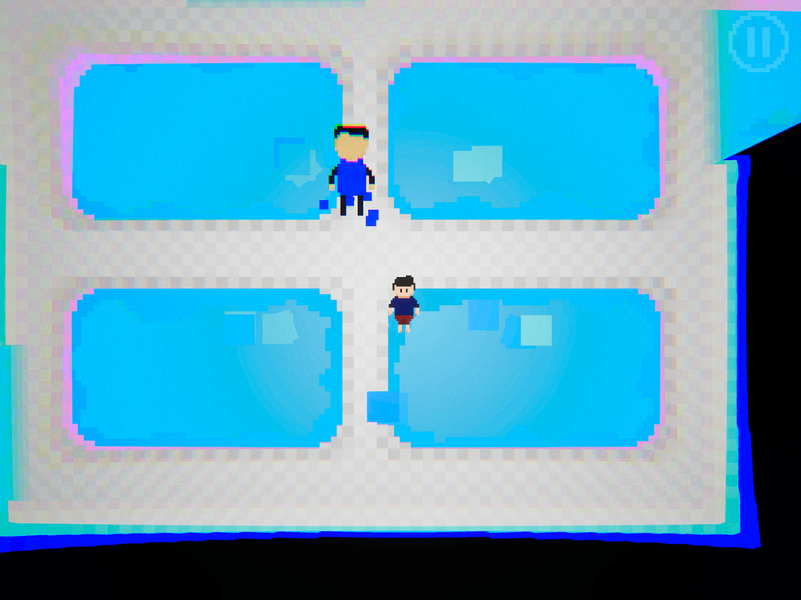 Backrooms ۲D - عکس بازی موبایلی اندروید