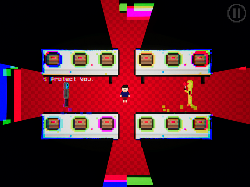 Backrooms ۲D - عکس بازی موبایلی اندروید