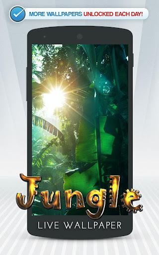 Jungle Live Wallpaper - Image screenshot of android app