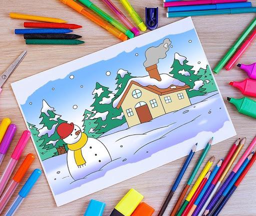 How To Draw Christmas - Image screenshot of android app