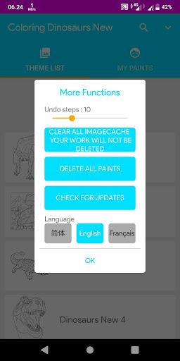 Coloring Dinosaurs - عکس برنامه موبایلی اندروید