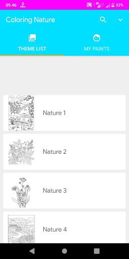 Coloring Nature - Image screenshot of android app