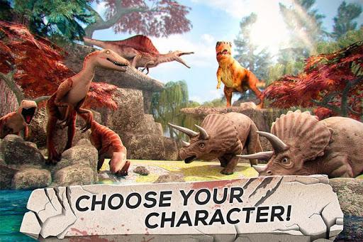 Jurassic Dinosaur Simulator 3D - Gameplay image of android game