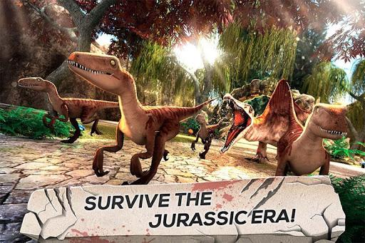 Jurassic Dinosaur Simulator 3D - Gameplay image of android game