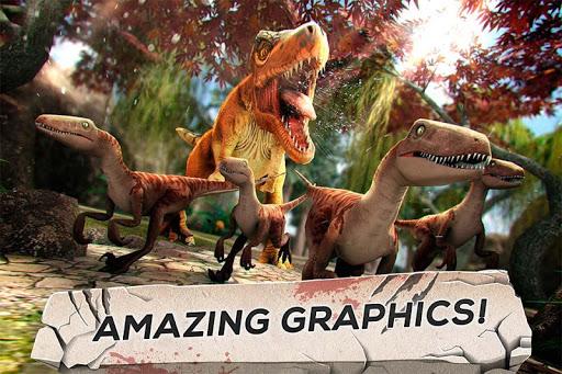 Jurassic Dinosaur Simulator 3D - Gameplay image of android game