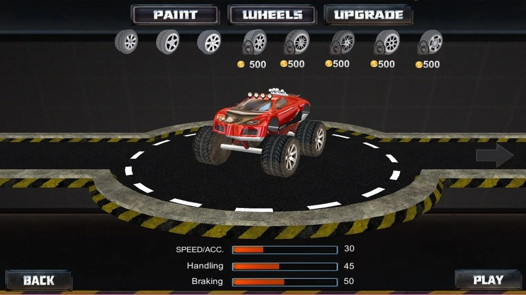 Monster Truck Beginning - Image screenshot of android app