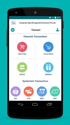 myCAMS Mutual Fund App - عکس برنامه موبایلی اندروید