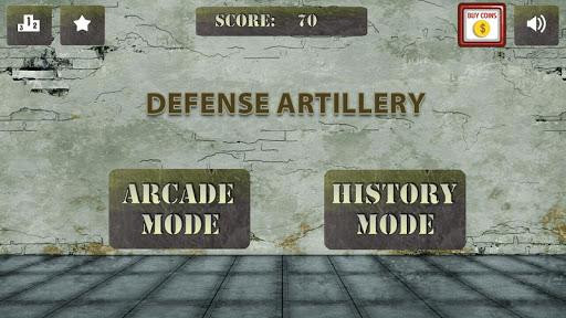 Defense Artillery - Gameplay image of android game