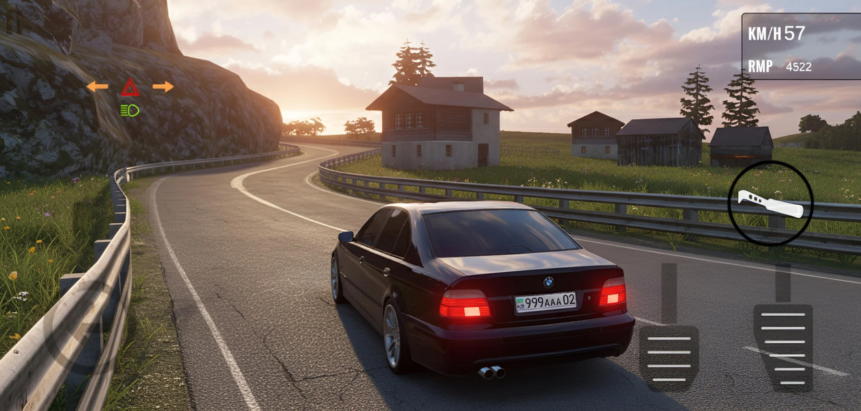 KAZ Auto Sim - Gameplay image of android game