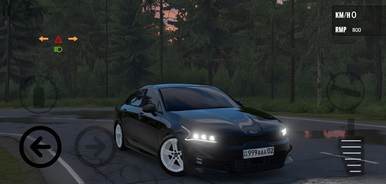 KAZ Auto Sim - Gameplay image of android game