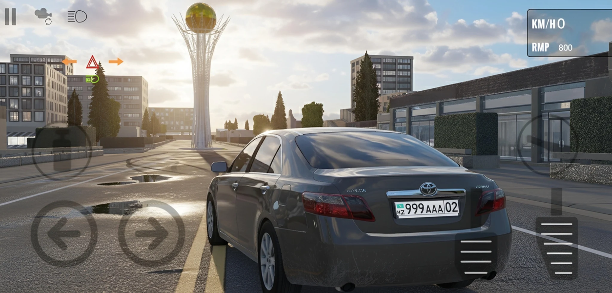 KAZ Auto Sim - Gameplay image of android game