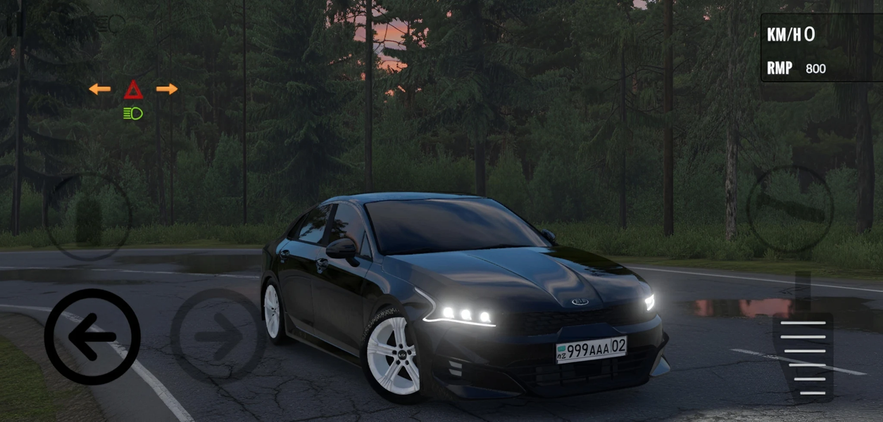 KAZ Auto Sim - Gameplay image of android game