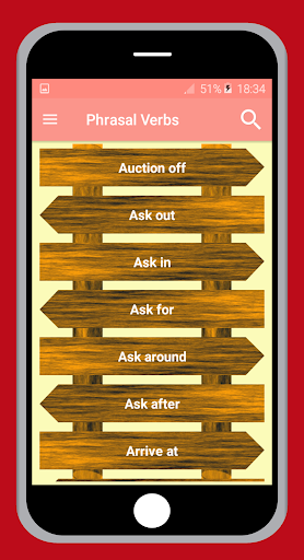 English Phrasal Verbs - عکس برنامه موبایلی اندروید