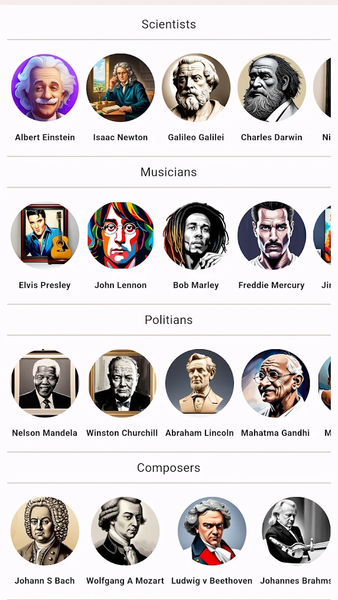 AI History Chat: Historic Talk - Image screenshot of android app