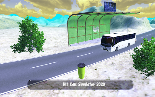 Hill Bus Simulator 2020 - Gameplay image of android game