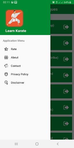 Learn Karate Techniques - عکس برنامه موبایلی اندروید