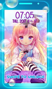 Kawaii Anime Lock Screen Themes for Android - Download