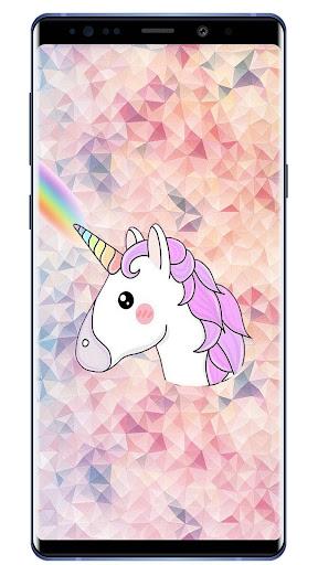 Kawaii Wallpaper, Cute, Girly, pink background. - Image screenshot of android app