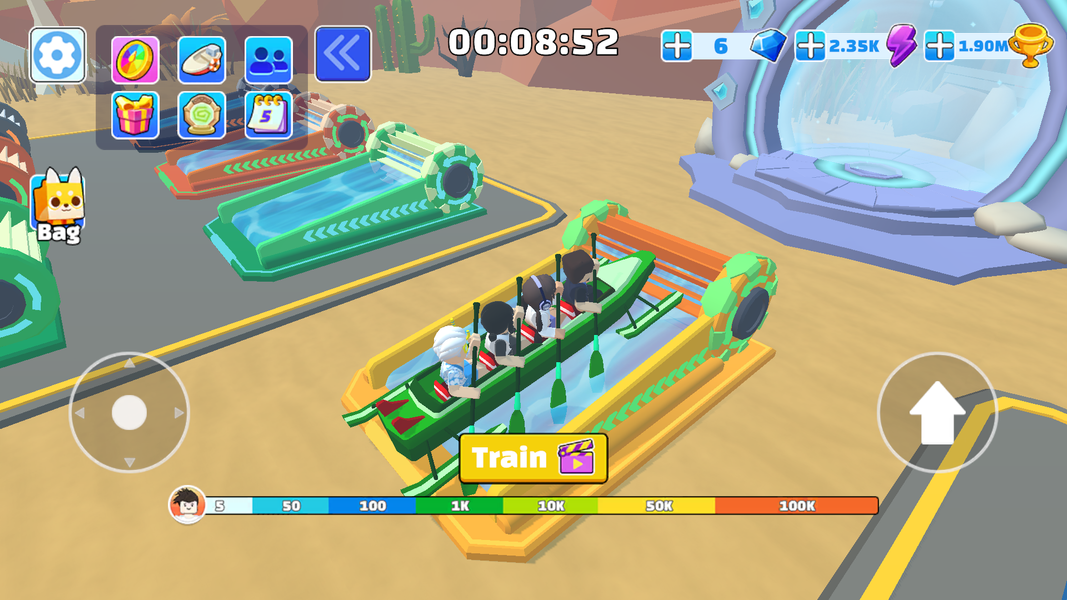 Kayak Master: Racing Blox - عکس بازی موبایلی اندروید