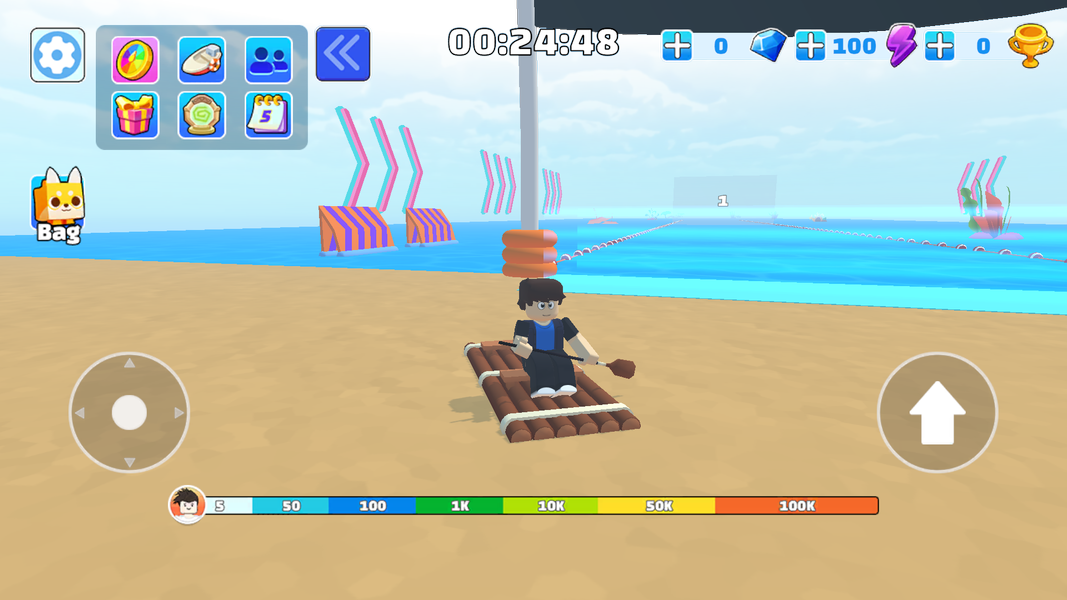 Kayak Master: Racing Blox - عکس بازی موبایلی اندروید