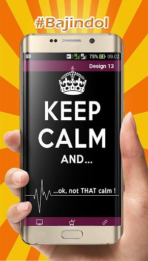 Keep Calm Wallpapers HD - Image screenshot of android app