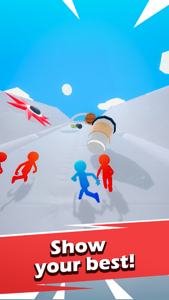 Avalanche Run: Fun race! - عکس برنامه موبایلی اندروید