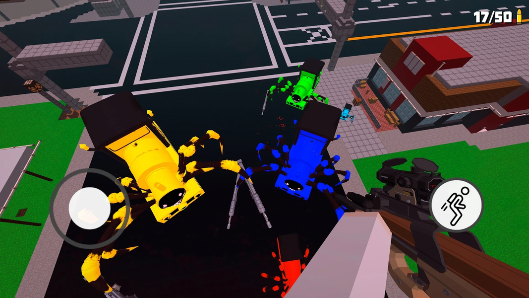 Choo Gun Cho: Monster Train ۳D - عکس بازی موبایلی اندروید