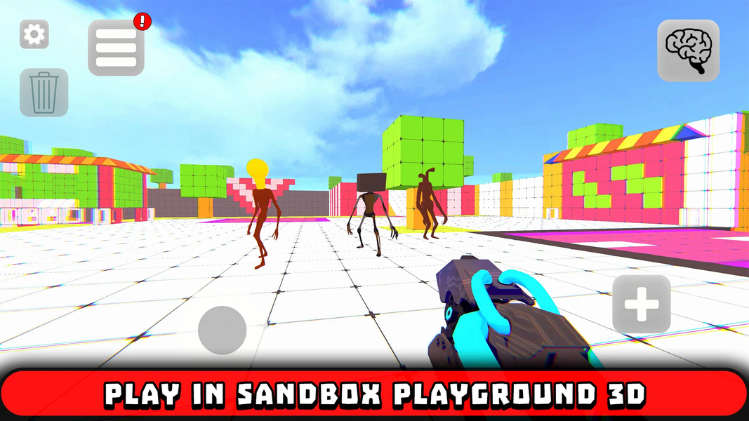 Sandbox Playground ۳d game - عکس بازی موبایلی اندروید